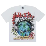 Hellstar Records Heaven On Earth T-Shirt White