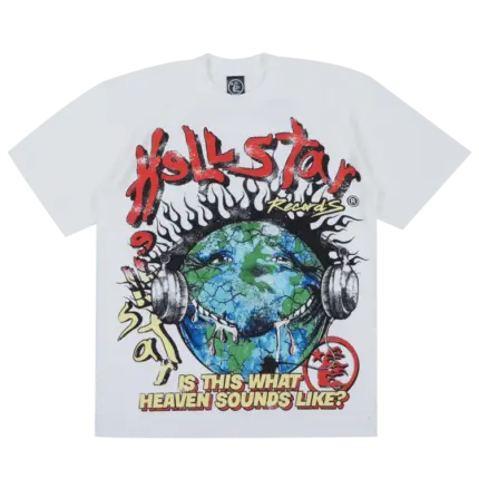 Hellstar Records Heaven On Earth T-Shirt White